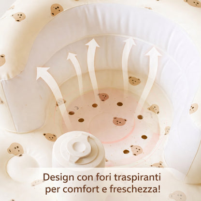 NidoAccogliente™ - Seggiolone Gonfiabile per Bambini