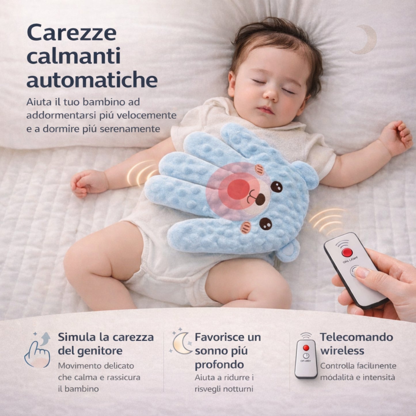 CarezzaCalmante™ - Cuscino per il sonno del bambino