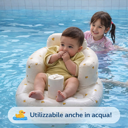 NidoAccogliente™ - Seggiolone Gonfiabile per Bambini