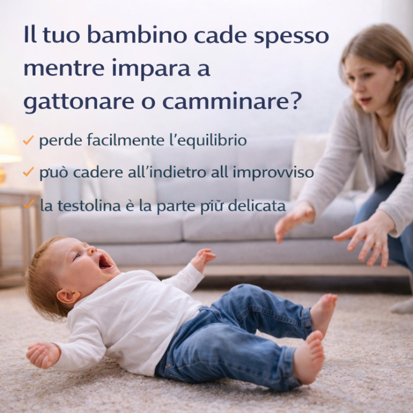 SalvaTestolina™ - Casco Protettivo per Bambini