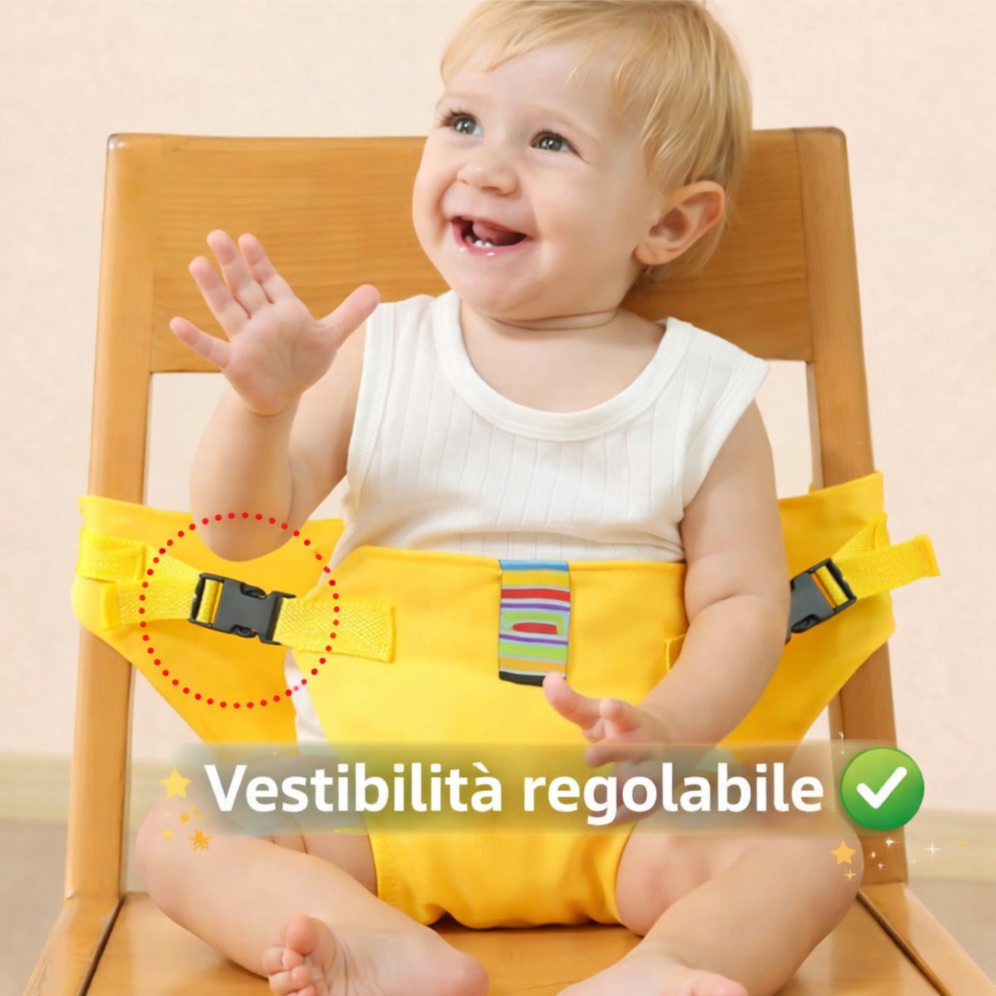 NidoSeat™ - Cintura Seggiolone Portatile